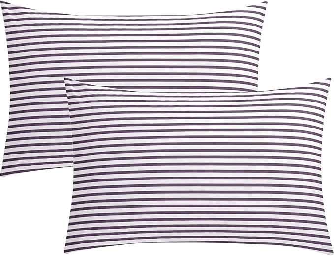 Cotton Pillow Case Striped