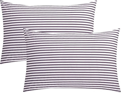 Cotton Pillow Case Striped