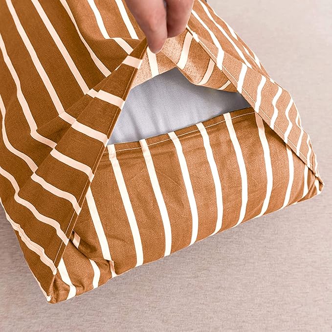 Cotton Pillow Case Striped