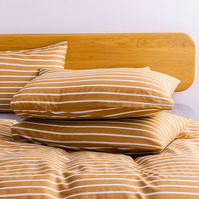 Cotton Pillow Case Striped