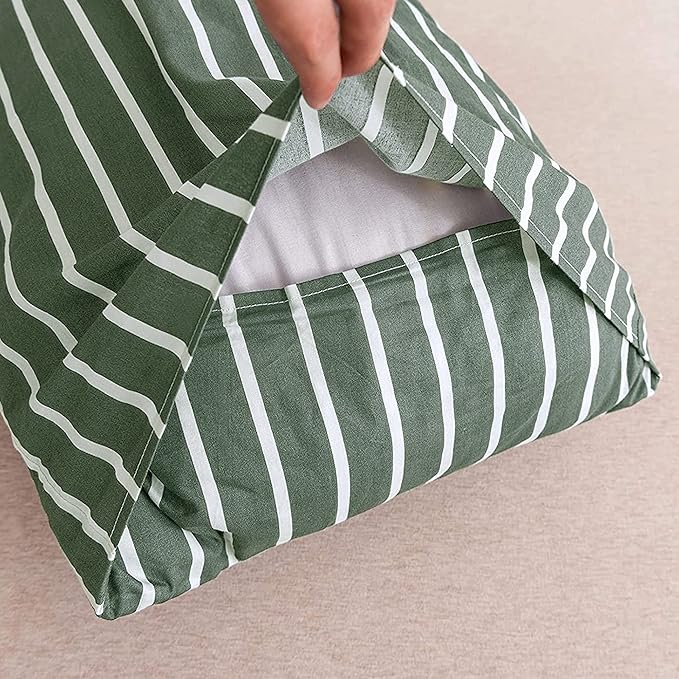 Cotton Pillow Case Striped