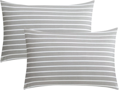 Cotton Pillow Case Striped