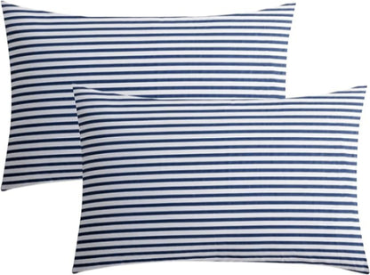 Cotton Pillow Case Striped