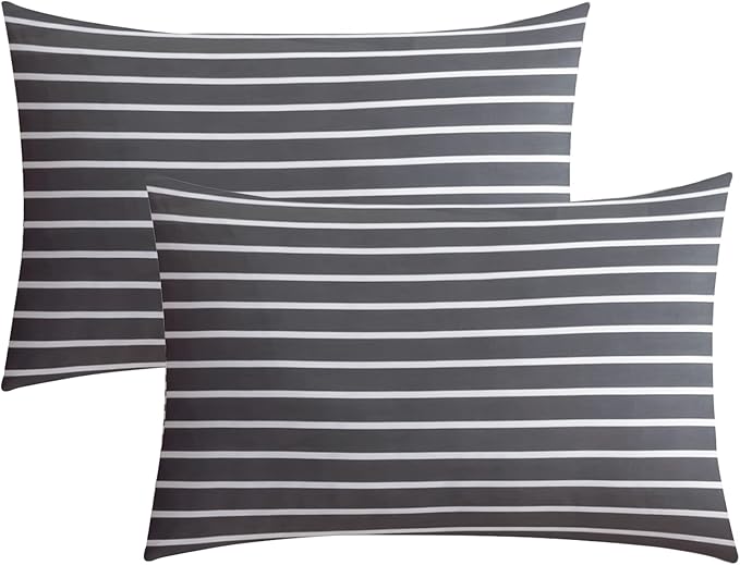 Cotton Pillow Case Striped