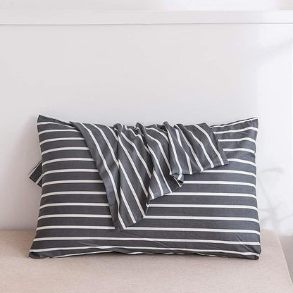 Cotton Pillow Case Striped