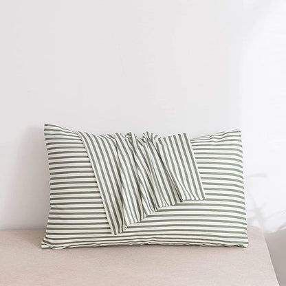 Cotton Pillow Case Striped