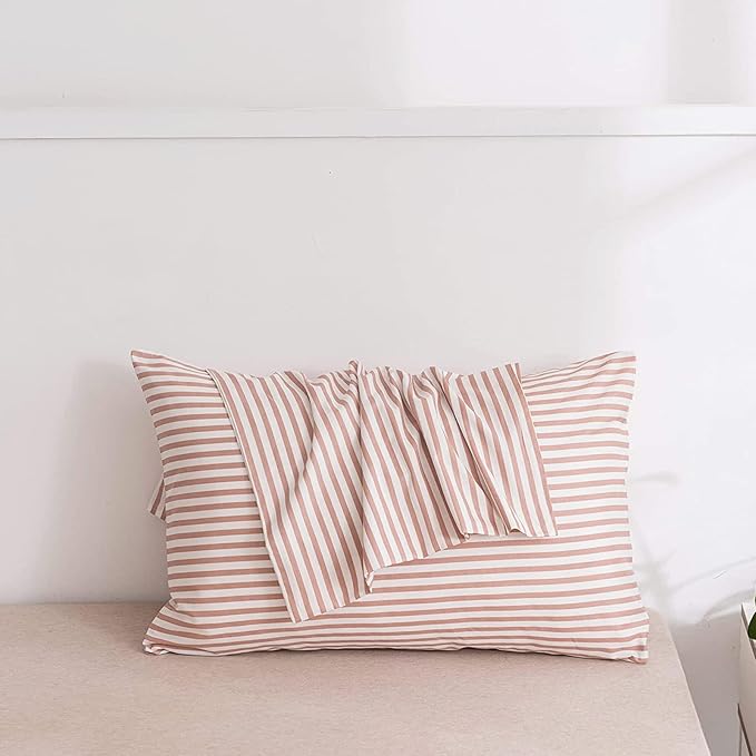 Cotton Pillow Case Striped