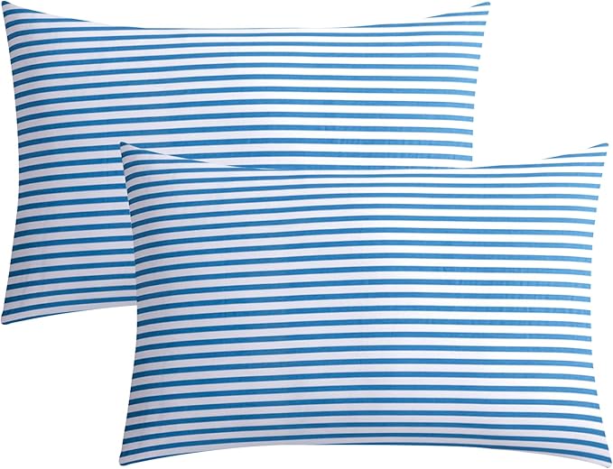 Cotton Pillow Case Striped