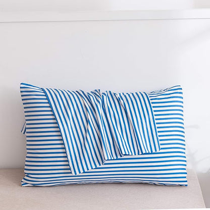 Cotton Pillow Case Striped