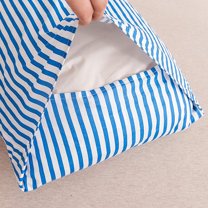 Cotton Pillow Case Striped