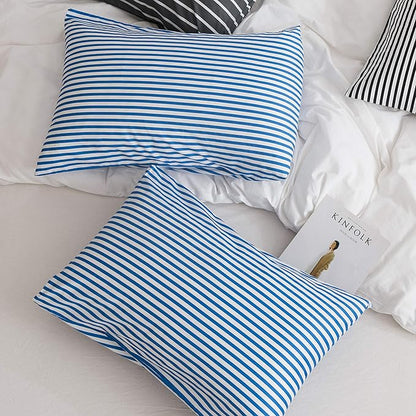 Cotton Pillow Case Striped