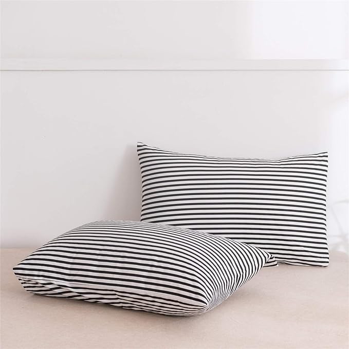 Cotton Pillow Case Striped