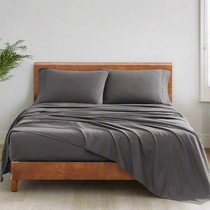 Organic Cotton Sheet Set Solid Pattern