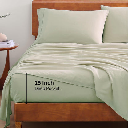 Organic Cotton Sheet Set Solid Pattern